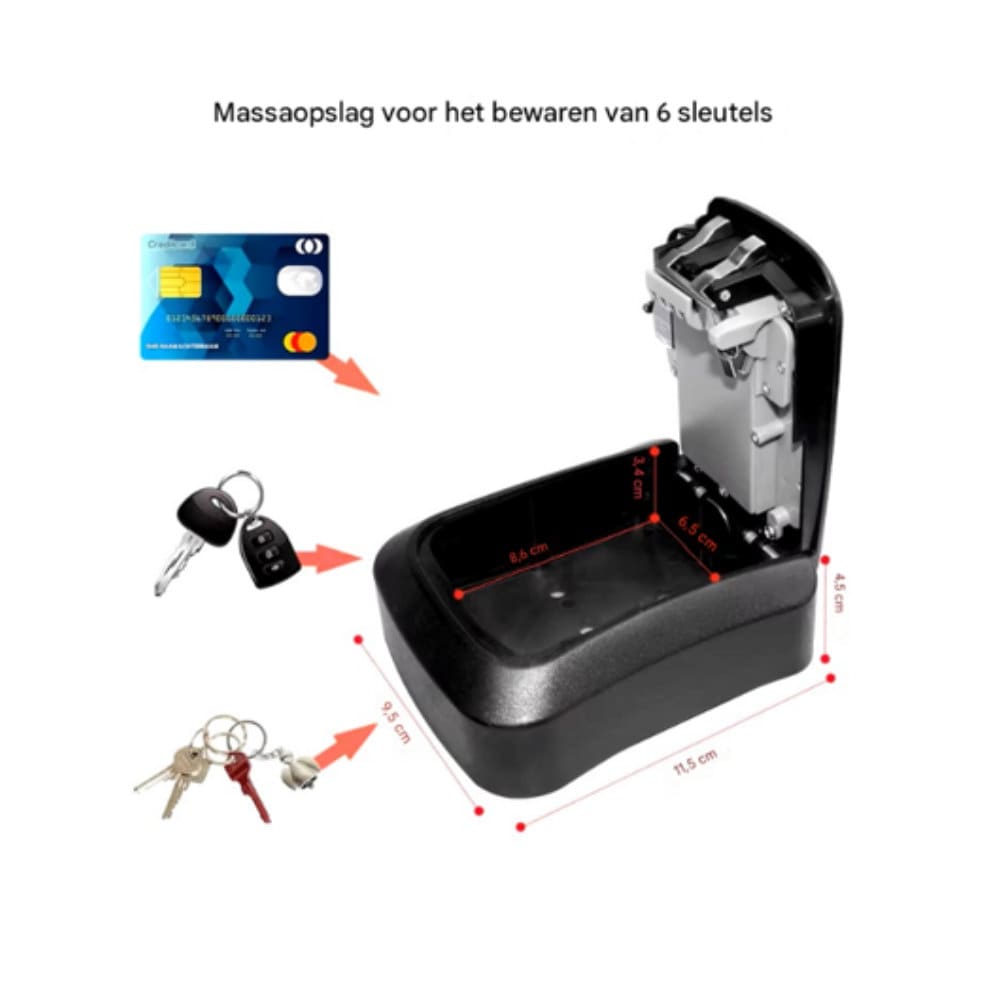 Slim Sleutelkluisje PL740