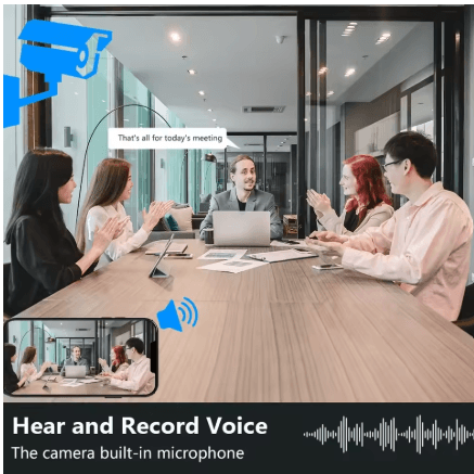 Image avec son grâce au microphone intégré