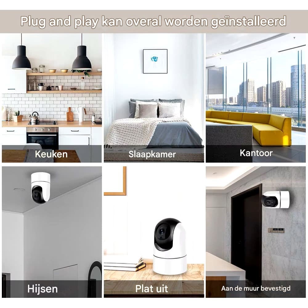 Slimme camera voor binnen